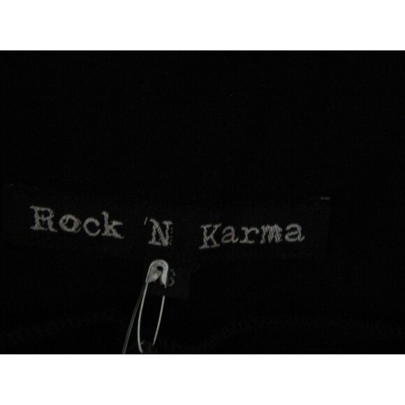 Rock N Karma Black World Pants NWT Wide Leg 4274 Womens Size S - Picture 6 of 7